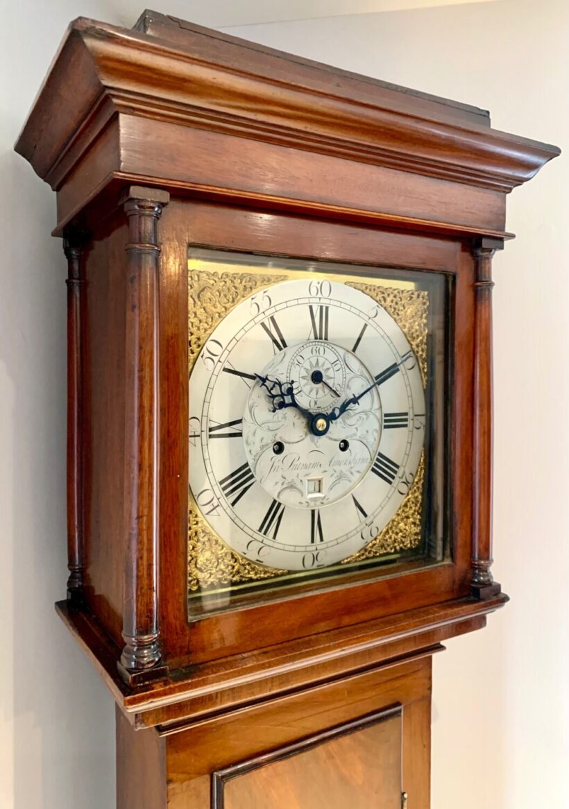Elegant Regency Oak Longcase Clock Superb Example 10 Elegant Regency Oak Longcase Clock Superb Example 10