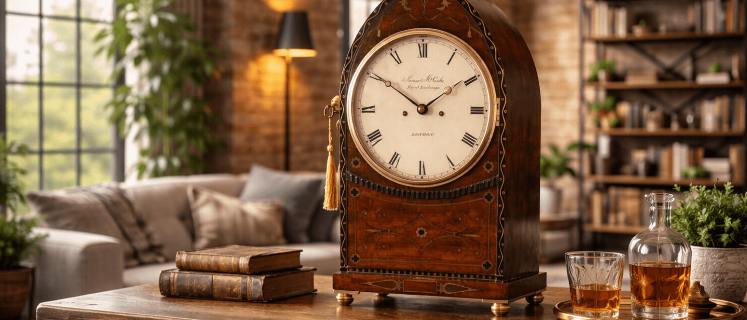 Antique james mccabe clock for sale (1)