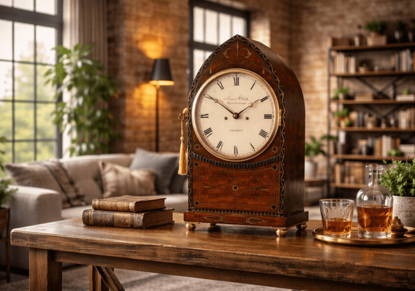 Antique james mccabe clock for sale (1)