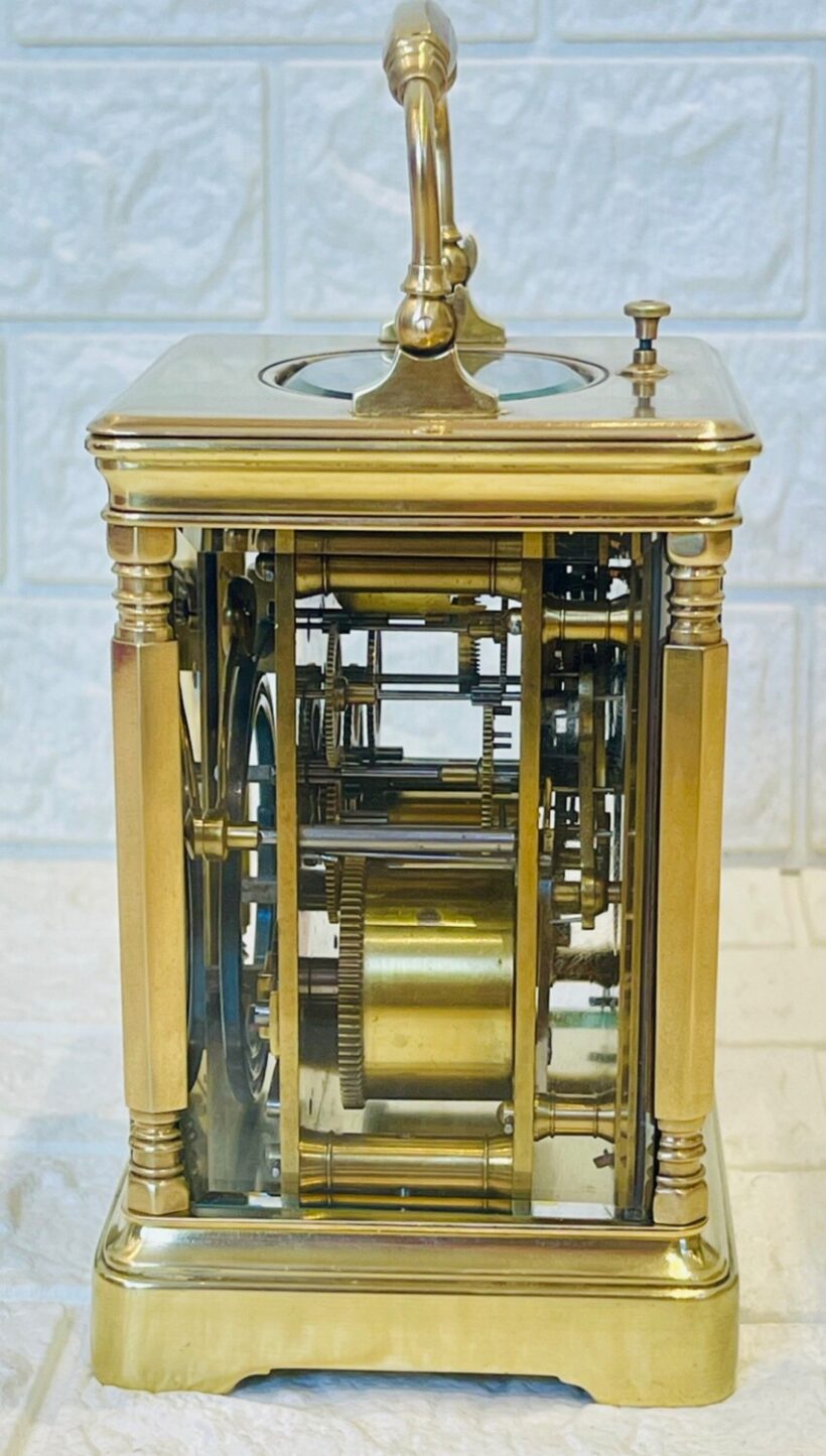 Repeat Striking French Carriage Clock 11