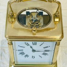 Repeat Striking French Carriage Clock 6
