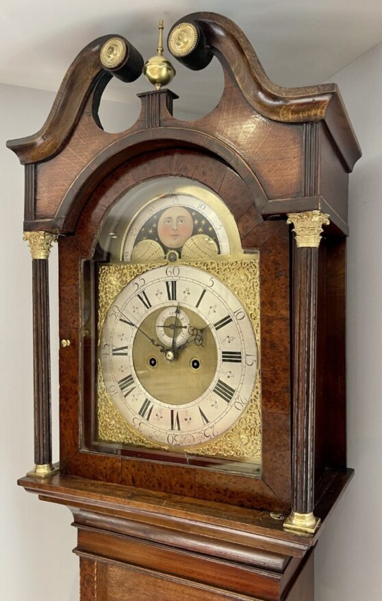 Antique Longcase Clocks For Sale » Clockwise