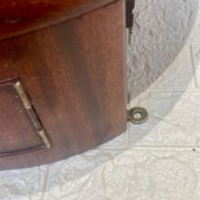 Fusee Dial Wall Clock Chain driven Oak Great Condition 9 Fusee Dial Wall Clock Chain driven Oak Great Condition 9