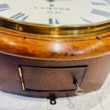 Lms John Walker Fusee Railway Clock Gorgeous 16 Lms John Walker Fusee Railway Clock Gorgeous 16