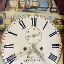 Rocking Ship Welsh Longcase Automaton Clock Fantastic Condition 5