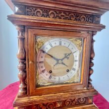 Imposing Winterhalder Quarterly Striking Bracket Clock 19