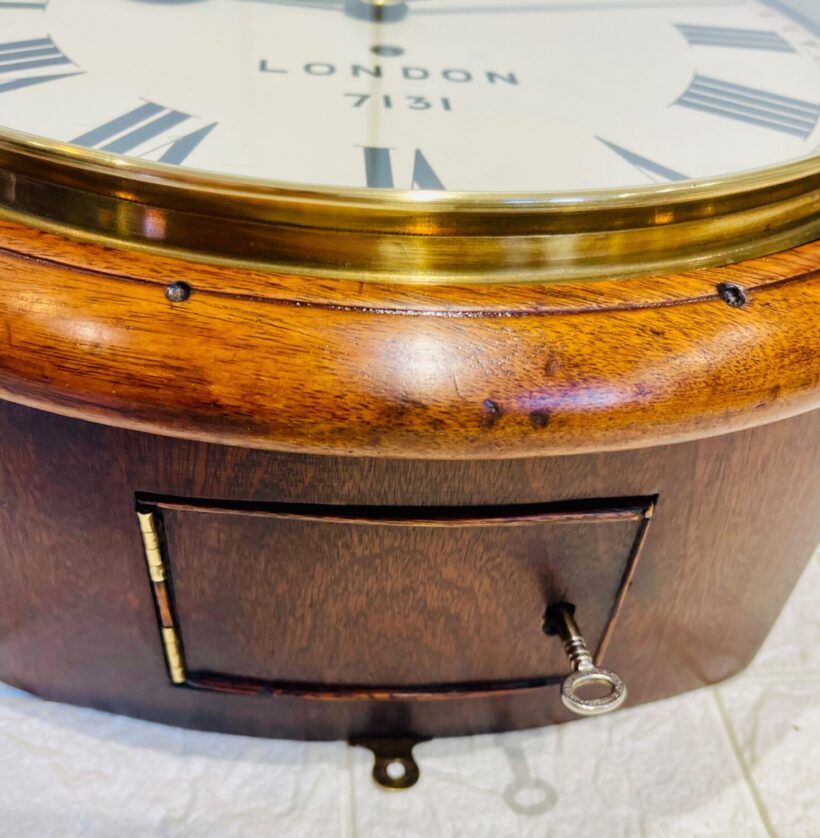 LMS John Walker Fusee Railway Clock 17