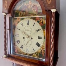 Scottish Georgian Longcase Clock Stunning Famous Maker 10
