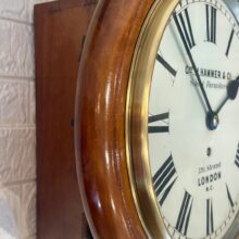 Victorian Stunning 10 Dial Chain Fusee Wall Clock 15