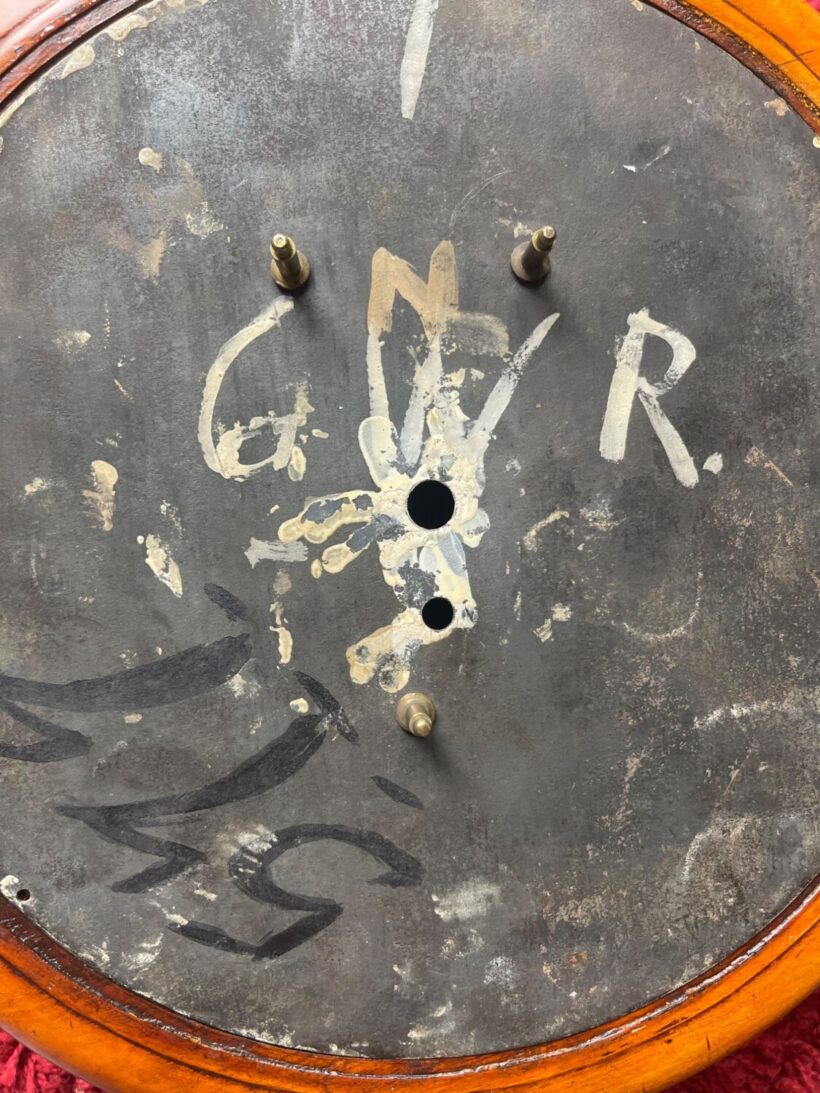 Gwr Fusee Dial Railway Wall Clock 10