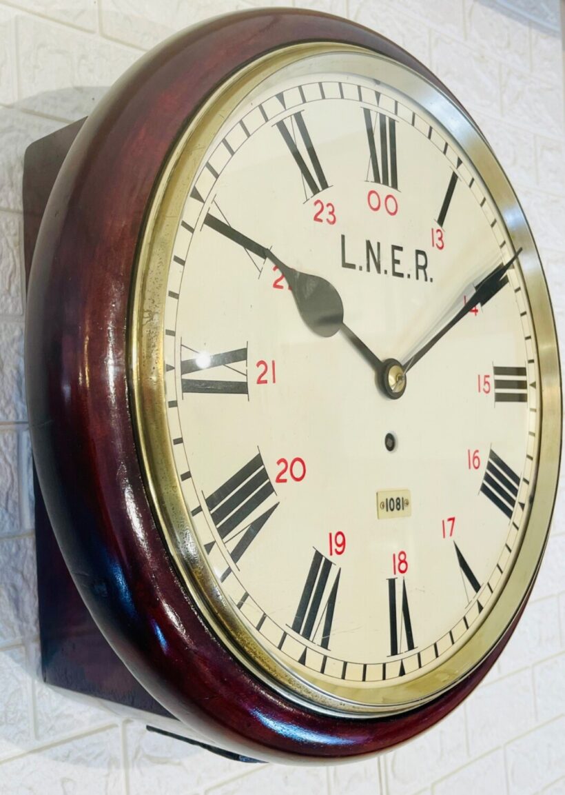 L.n.e.r Fusee Dial Railway Wall Clock Fenchurch St dealer Clockwise superhighres 1789730285371 0738007682 L.n.e.r Fusee Dial Railway Wall Clock Fenchurch St dealer Clockwise superhighres 1789730285371 0738007682