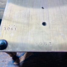 10 Inch N.e.r Fusee Dial Railway Clock History 11