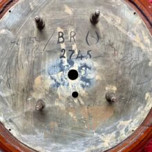 10 Inch N.e.r Fusee Dial Railway Clock History 12