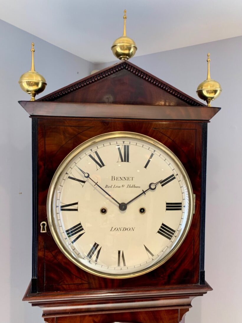Georgian domestic regulator longcase 11 Georgian domestic regulator longcase 11