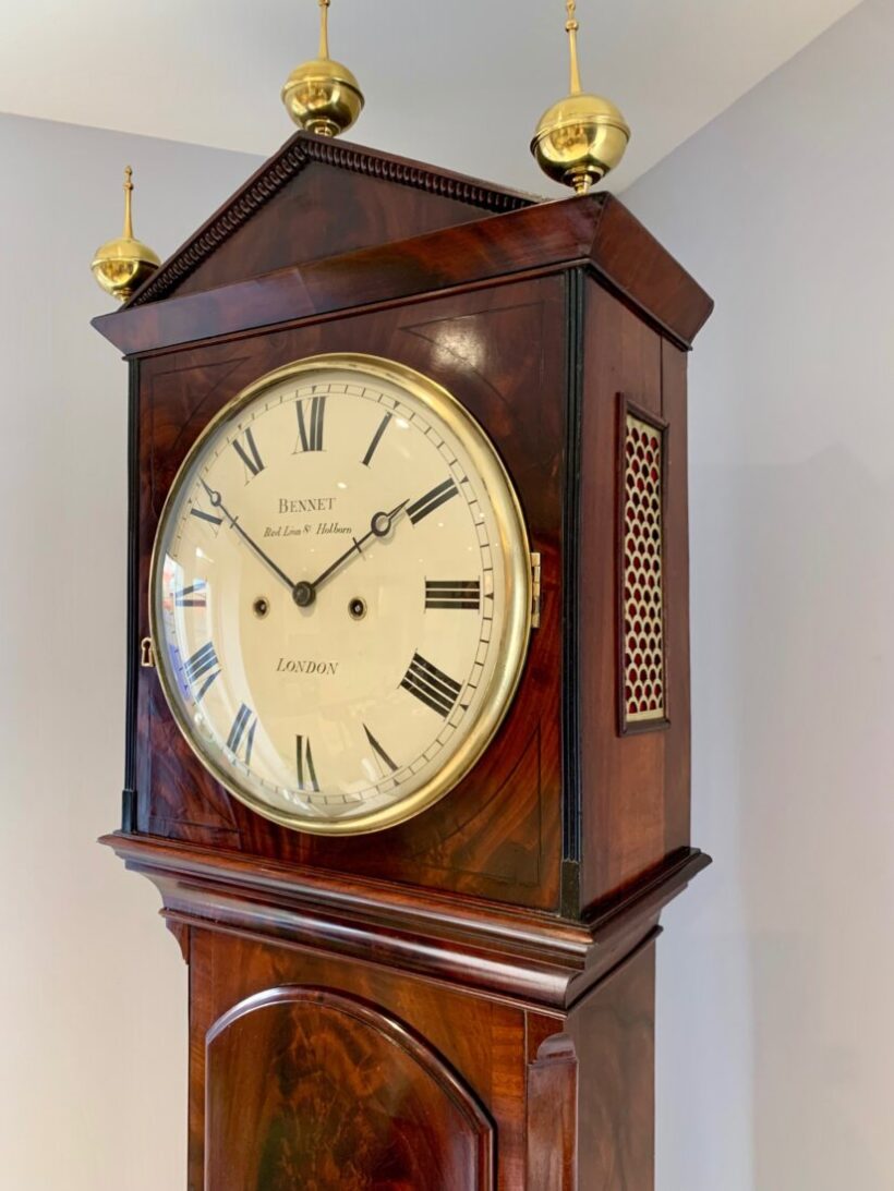 Georgian domestic regulator longcase 13 Georgian domestic regulator longcase 13