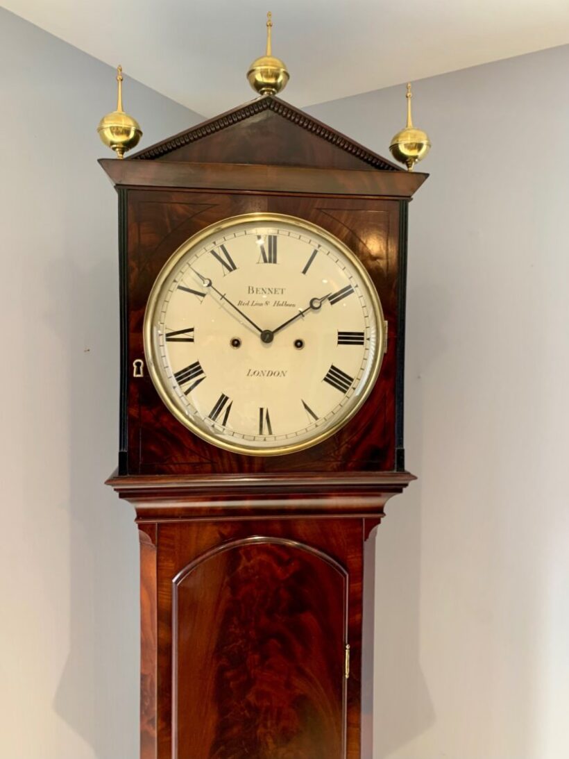 Georgian domestic regulator longcase 16 Georgian domestic regulator longcase 16