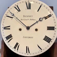 Georgian domestic regulator longcase 19 Georgian domestic regulator longcase 19