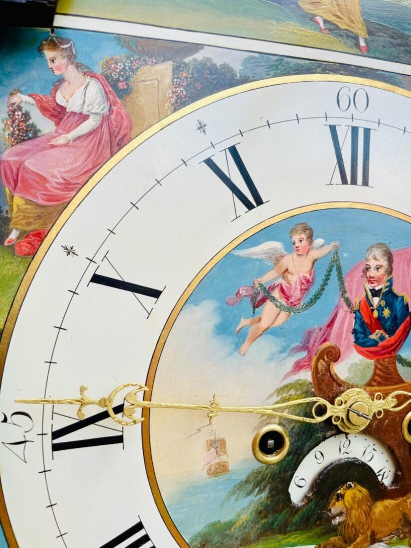 Lord Nelson Regency Longcase Clock 10