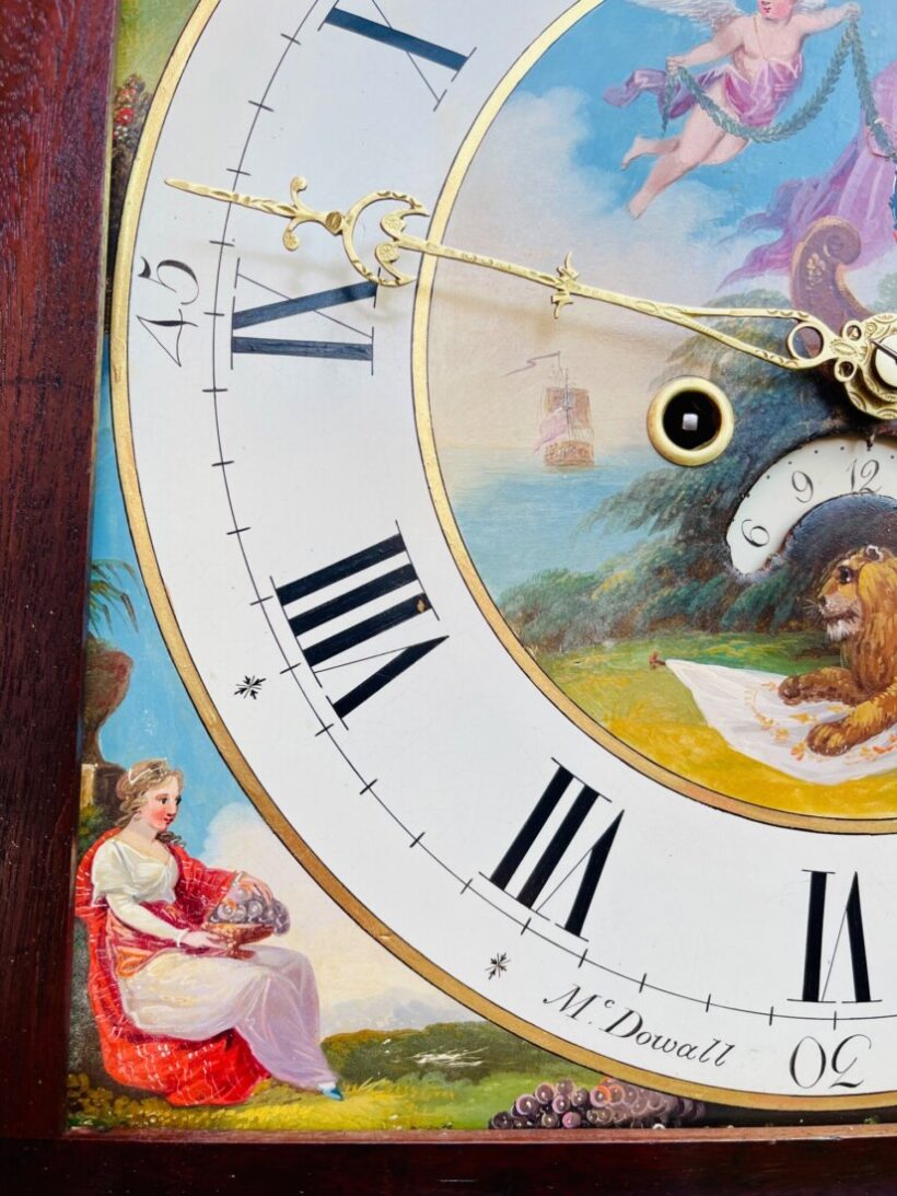 Lord Nelson Regency Longcase Clock 11