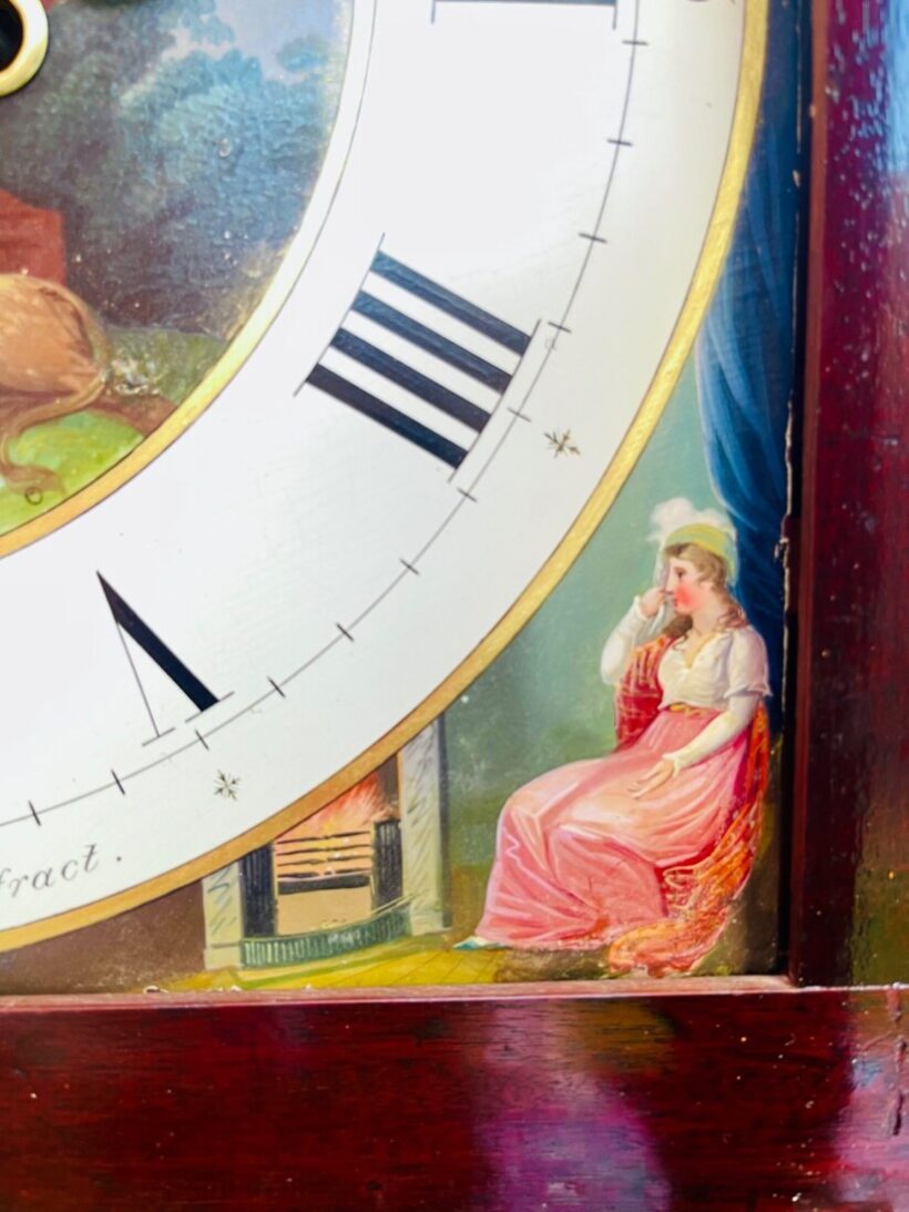 Lord Nelson Regency Longcase Clock 12