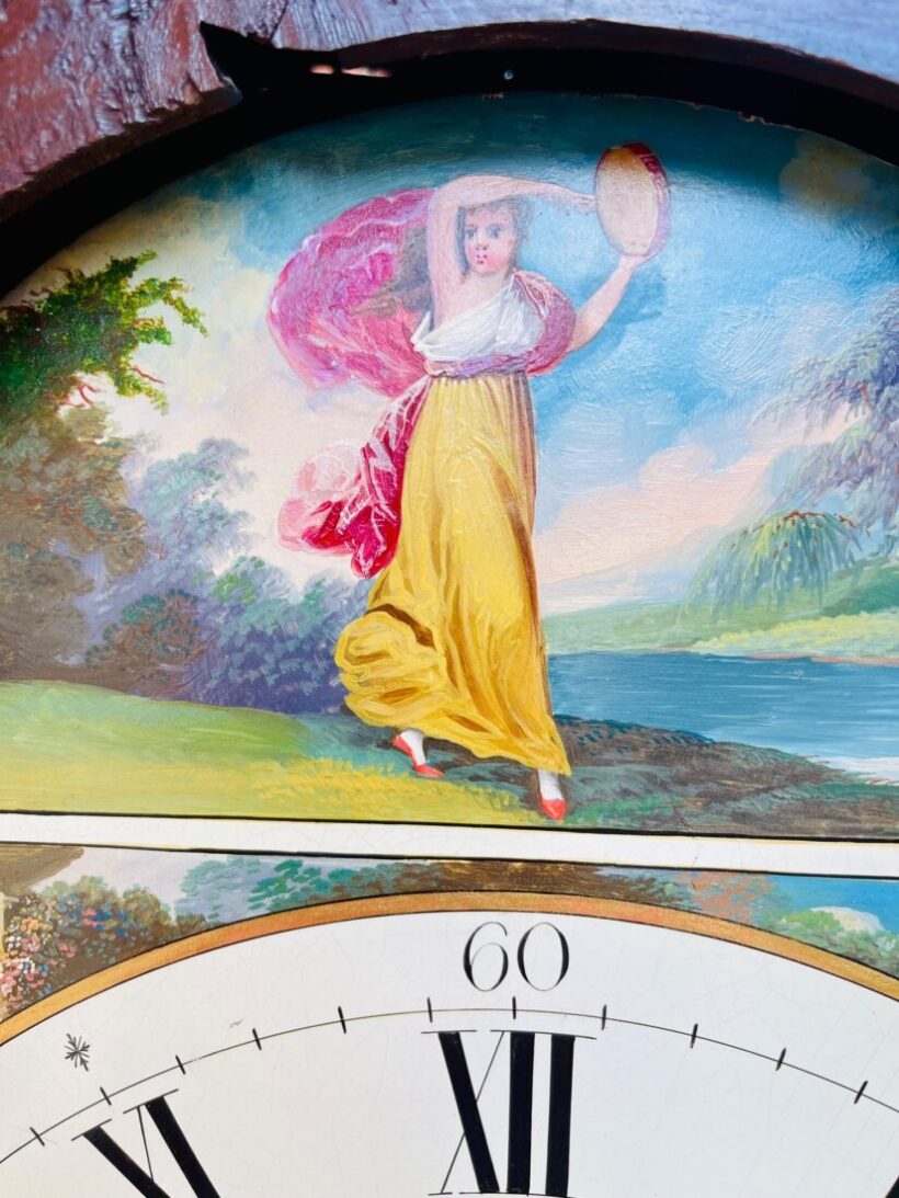 Lord Nelson Regency Longcase Clock 15