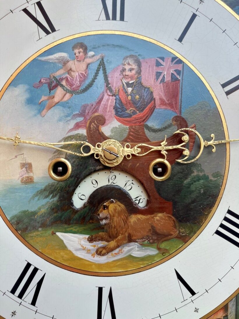 Lord Nelson Regency Longcase Clock 2