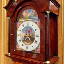 Lord Nelson Regency Longcase Clock 5