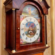 Lord Nelson Regency Longcase Clock 7