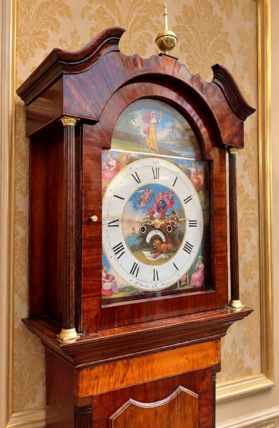 Lord Nelson Regency Longcase Clock 7