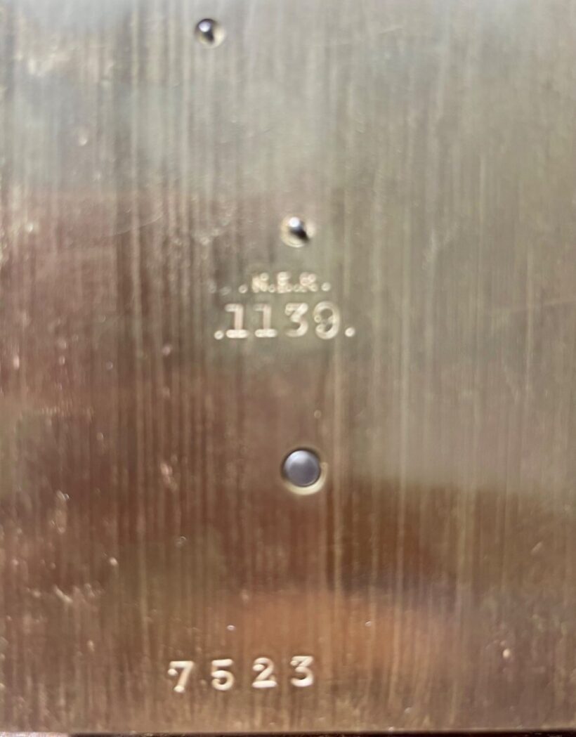 North Eastern Railway Dial Clock Newcastle Victorian 11